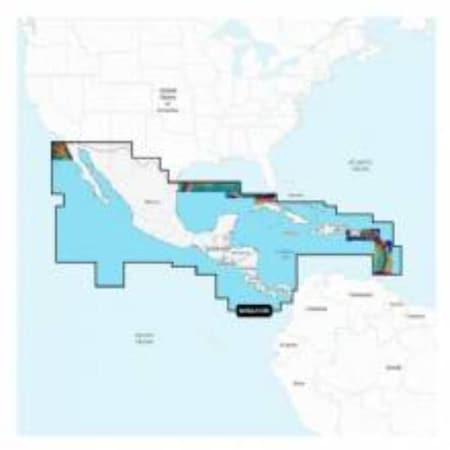 Garmin 010C145100 Central America & Caribbean - Inlan Charts GCM -  010C145100